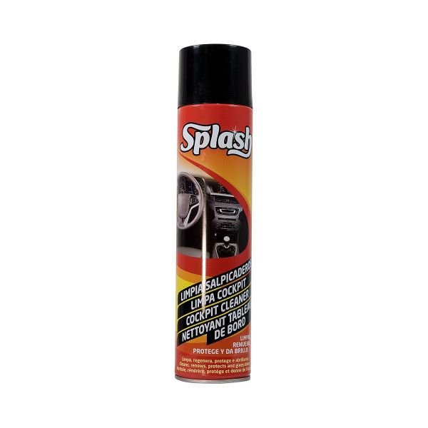 Spray limpia salpicaderos